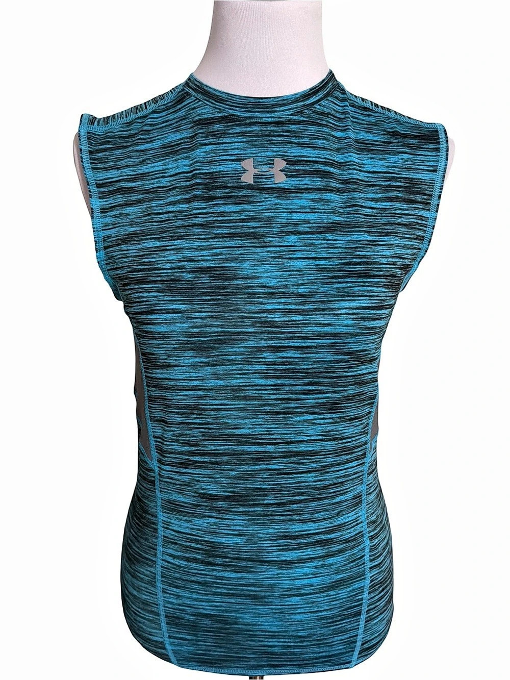 Under Armour Sleeveless Athletic Tank in Blue & Black